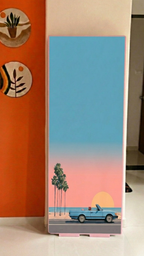 LookWithin-  Wall Mirror With Hiroshi Inspired Frame - LA