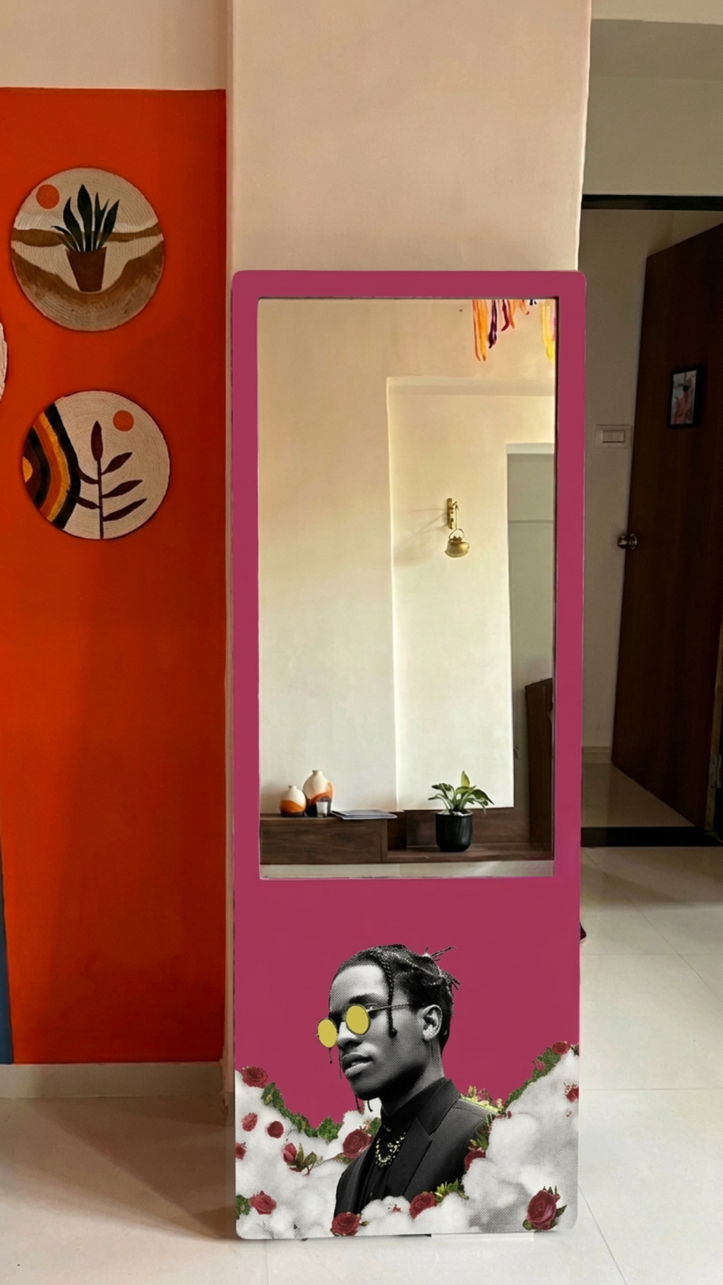 LookWithin-  Wall Mirror With ASAP Rocky Inspired frame