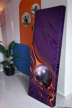 LookWithin-  Wall Mirror With Tame Impala Inspired Frame