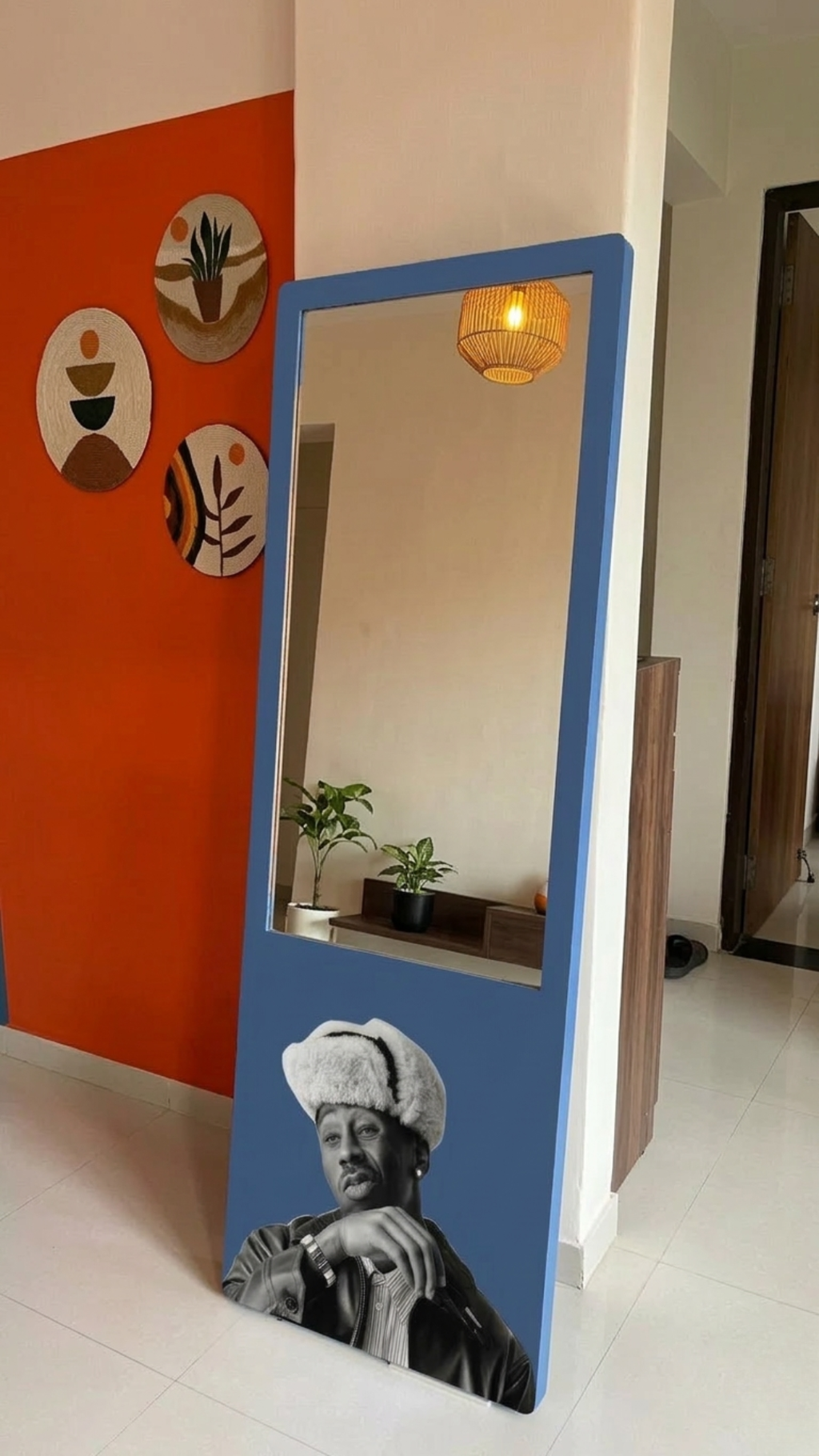 LookWithin-  Wall Mirror With Tyler The Creator Inspired frame