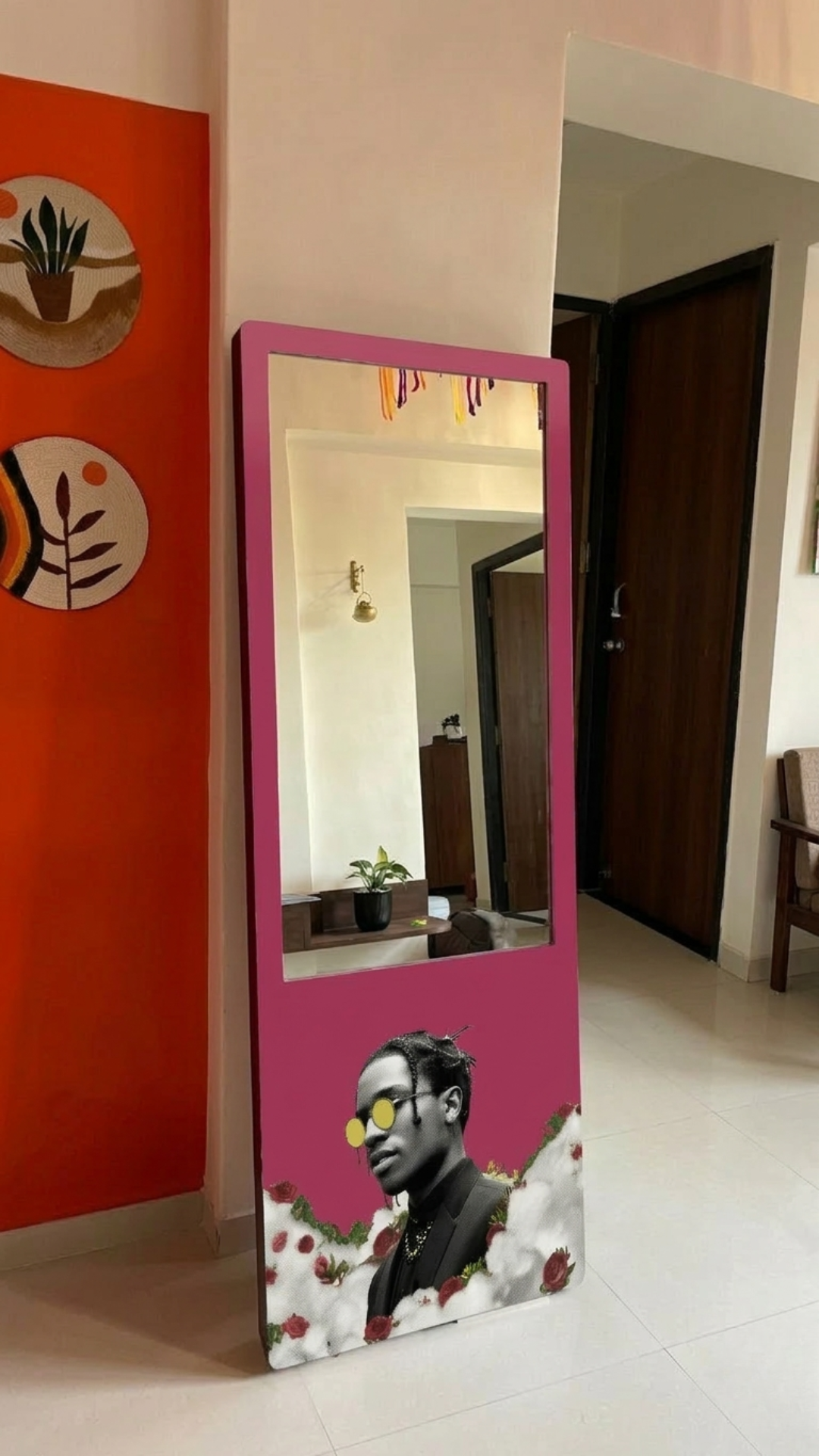 LookWithin-  Wall Mirror With ASAP Rocky Inspired frame