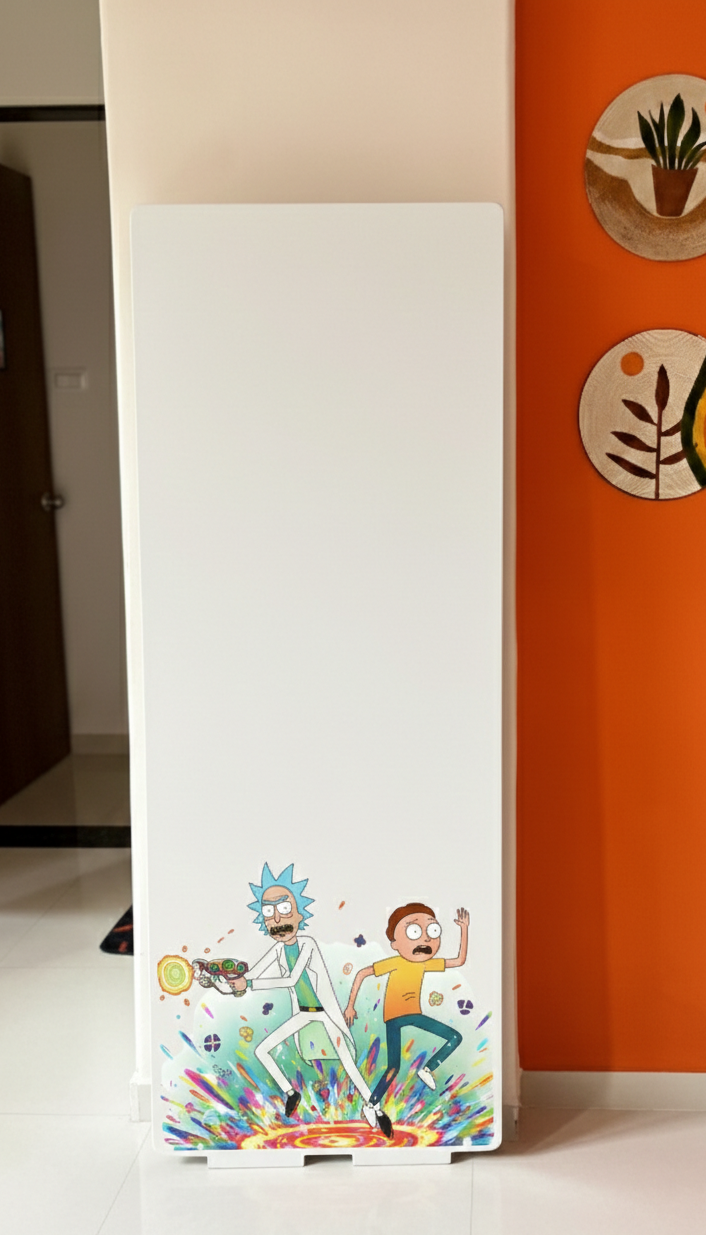 LookWithin-  Wall Mirror With Rick & Morty Inspired Frame