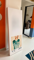 LookWithin-  Wall Mirror With TS 1989  Inspired Frame