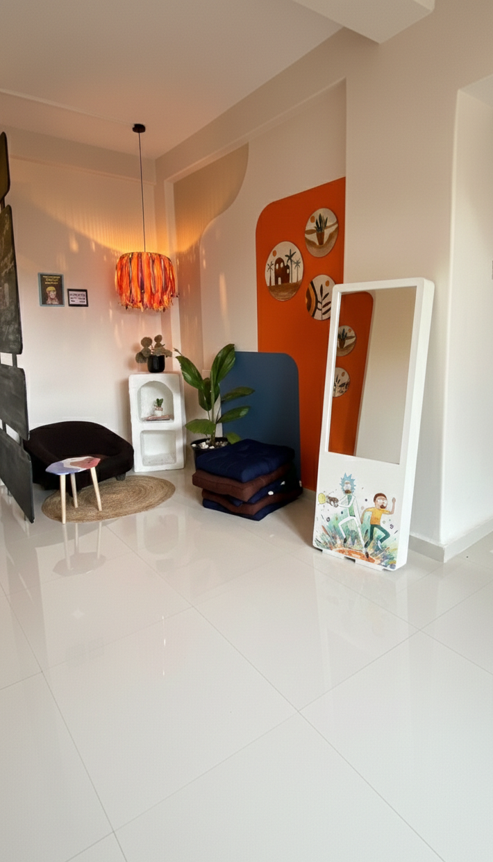 LookWithin-  Wall Mirror With Rick & Morty Inspired Frame