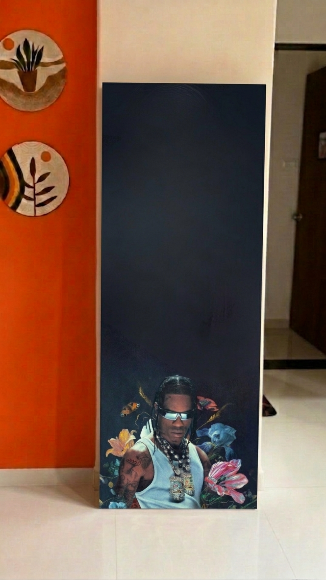 LookWithin-  Wall Mirror With Travis Inspired frame