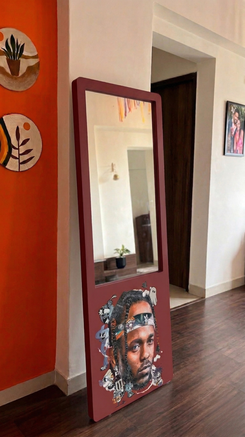 LookWithin-  Wall Mirror With Kendrick Inspired frame