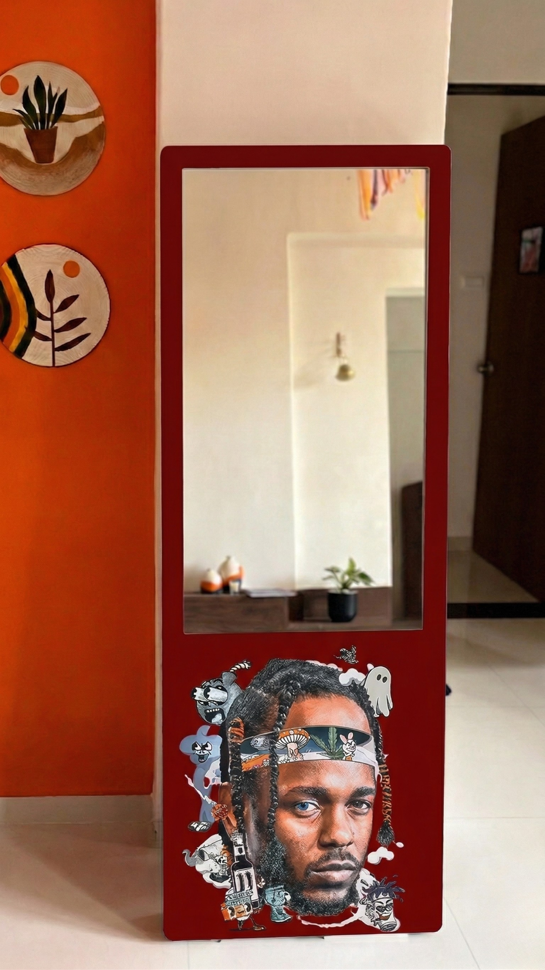 LookWithin-  Wall Mirror With Kendrick Inspired frame